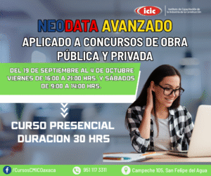 Neodata Avanzado Aplicado a  Concursos de Obra Pública y  Privada