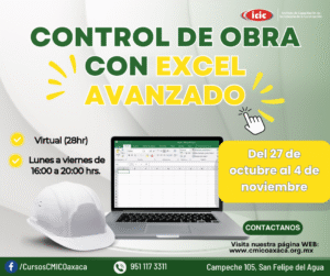 Control de Obra con Excel  Avanzado