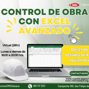 Control de Obra con Excel  Avanzado